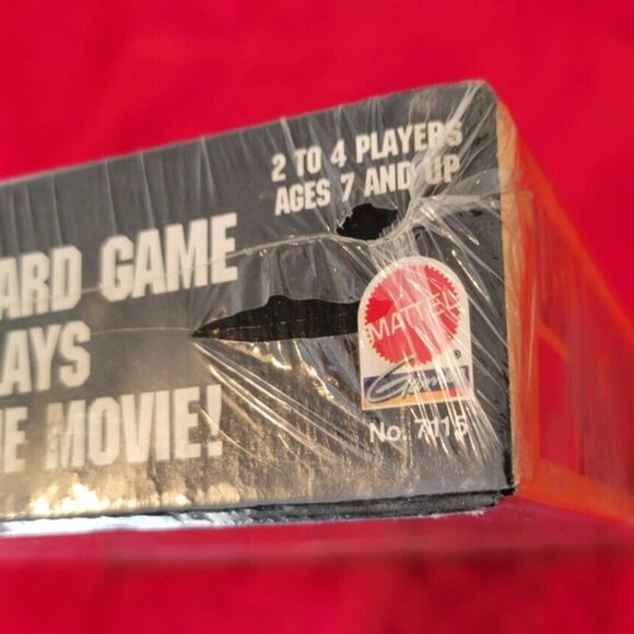 Last Action Hero Board Game Mattel 3D Schwarzenegger 1993 Movie NEW SEALED 7115 - Picture 6 of 6